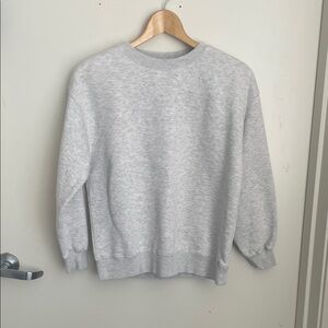 Zara Kids Gray Crewneck Jacket